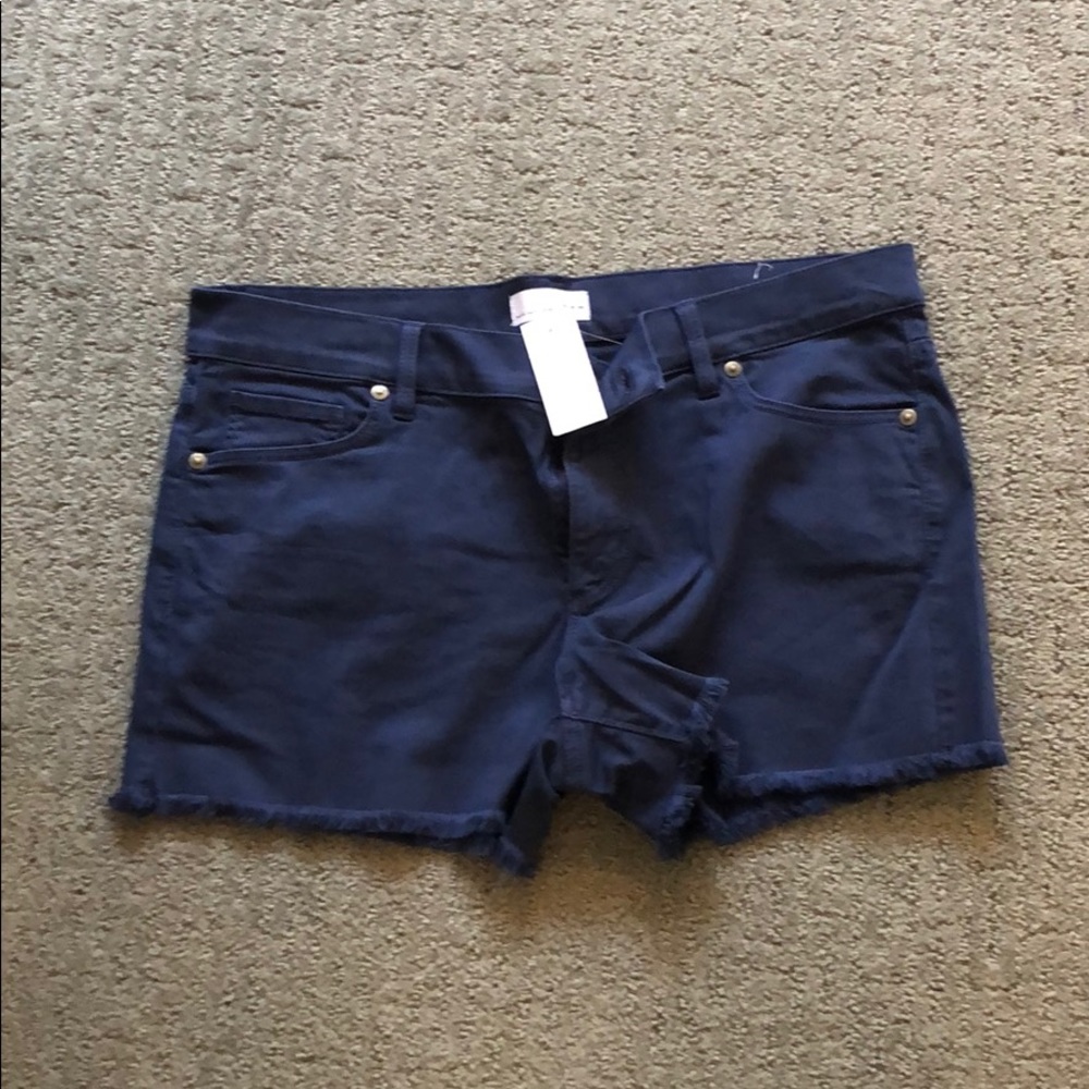 Navy cut offs